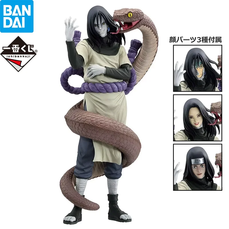 Оригинальная фигурка BANDAI Ichiban NARUTO Shippuden The Legendary 3 ниндзя Орочимару аниме