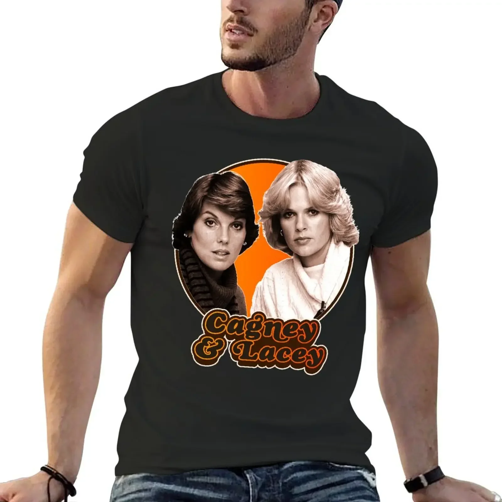 Подарок для мужчин Cagney And Lacey Retro 80S Tribute Awesome For Movie Fan Футболка мальчиков белые