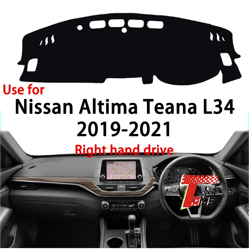 

TAIJS заводской пылезащитный чехол для приборной панели автомобиля солнцезащитный коврик подходит для аксессуаров для Toyota Highlander 2022 левый рул...