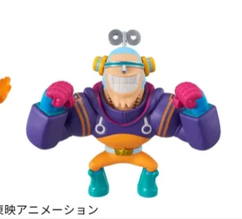 BANDAI оригинальная Слитная WCF серия EGGHEAD 1 Luffy Sanji Nami World Коллекционная Фигурка