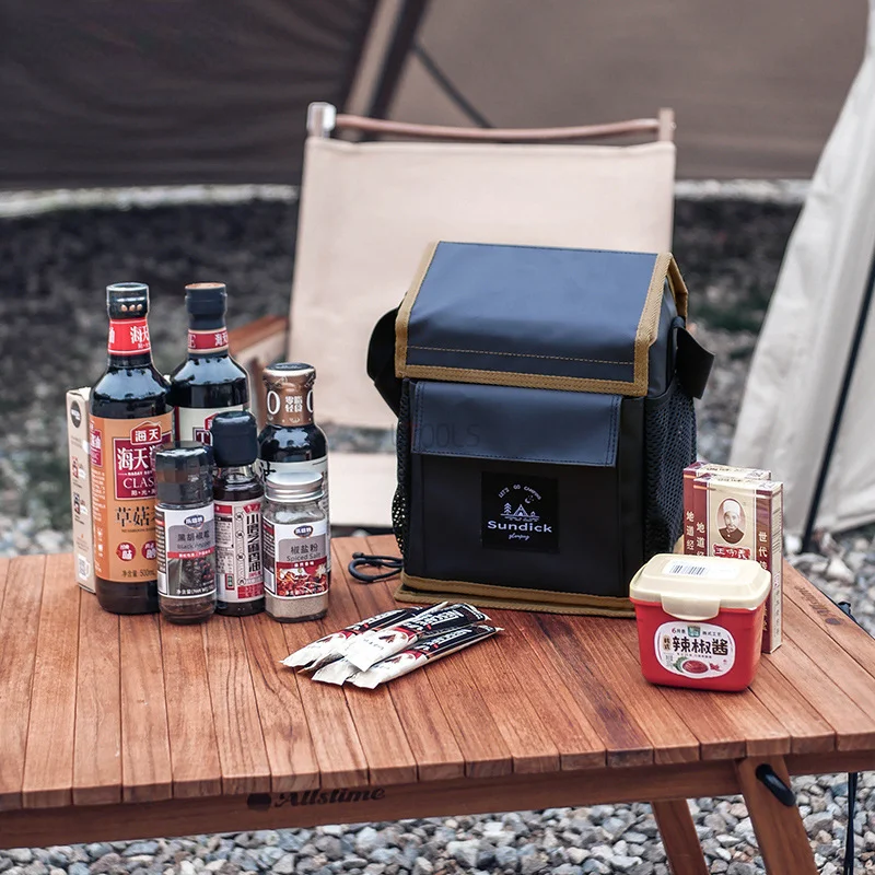 

Простая изоляционная сумка для пикника на открытом воздухе, водонепроницаемая карманная вместительная влагостойкая сумка для хранения бу...