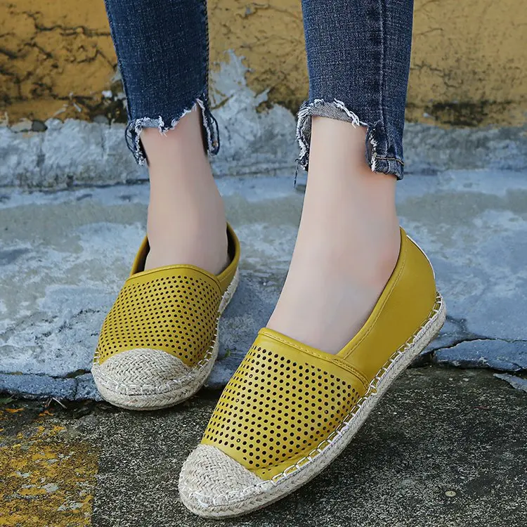 

Large Women's Shoes Flat Sole Single Shoes Women's Spring Shoes Without Shoes Women's Breathable Shoes Lazy Shoes 35-43