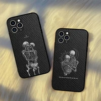 grim reaper skull skeleton phone case hard leather case for iphone 11 12 13 mini pro max 8 7 plus se 2020 x xr xs coque