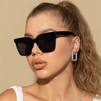 2022 new colorful uv400 vintage rectangle sun glasses female square eyewear shades fashion sunglasses