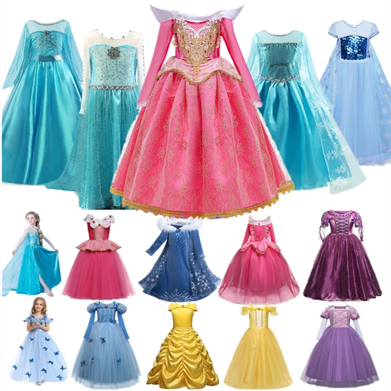 4 7 8 9 10 Year New Charm Girls Encanto Dress Children Halloween Costume Princess Cosplay Party Christmas Vestido Infantil | Детская