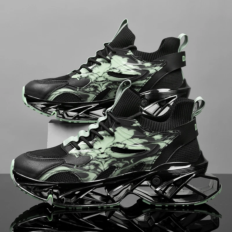 Кроссовки Blade Warrior мужские спортивные Уличная обувь на толстой подошве модный