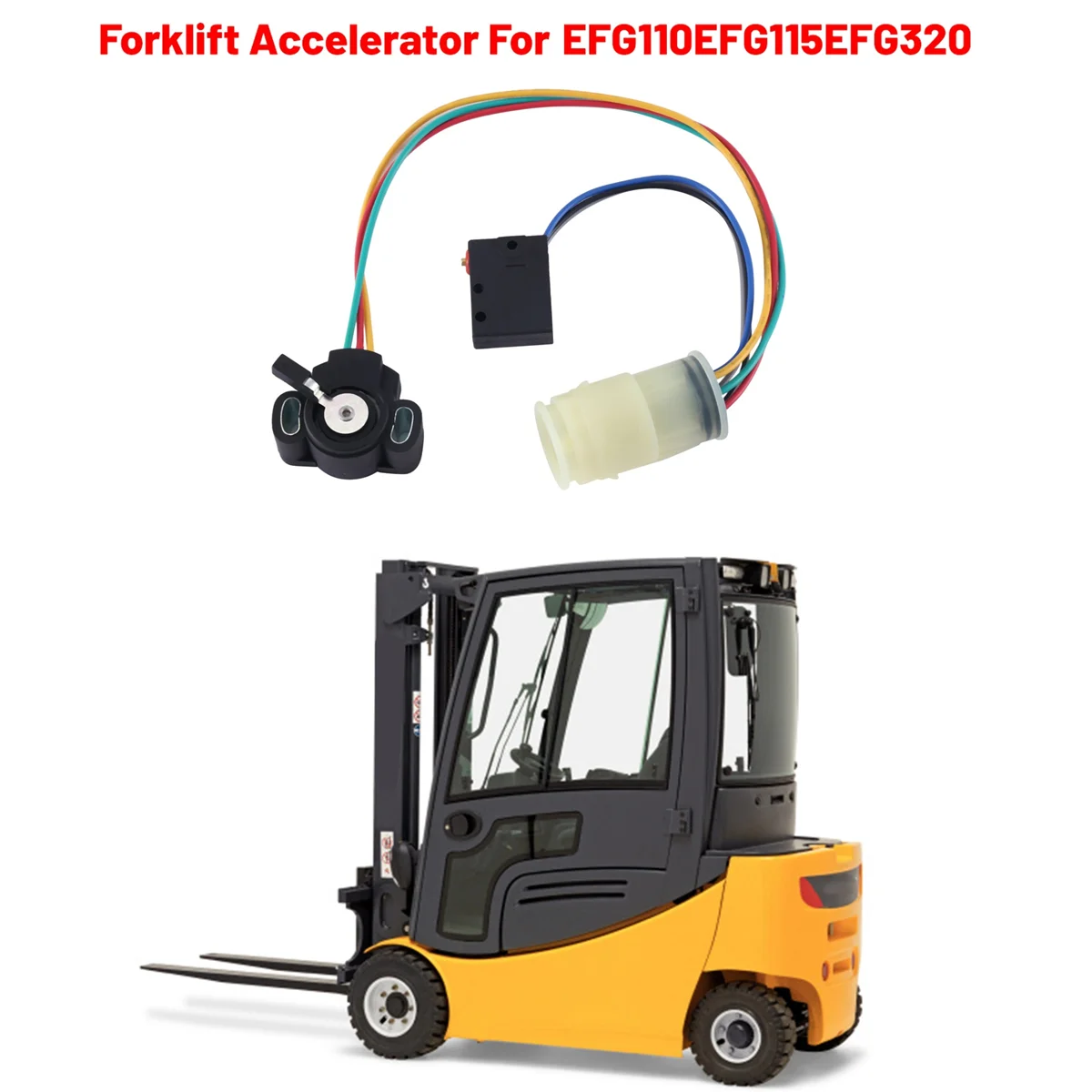 Запасные части ускоритель автопогрузчика для JUNGHEINRICH EFG110/EFG115/EFG320 26915307