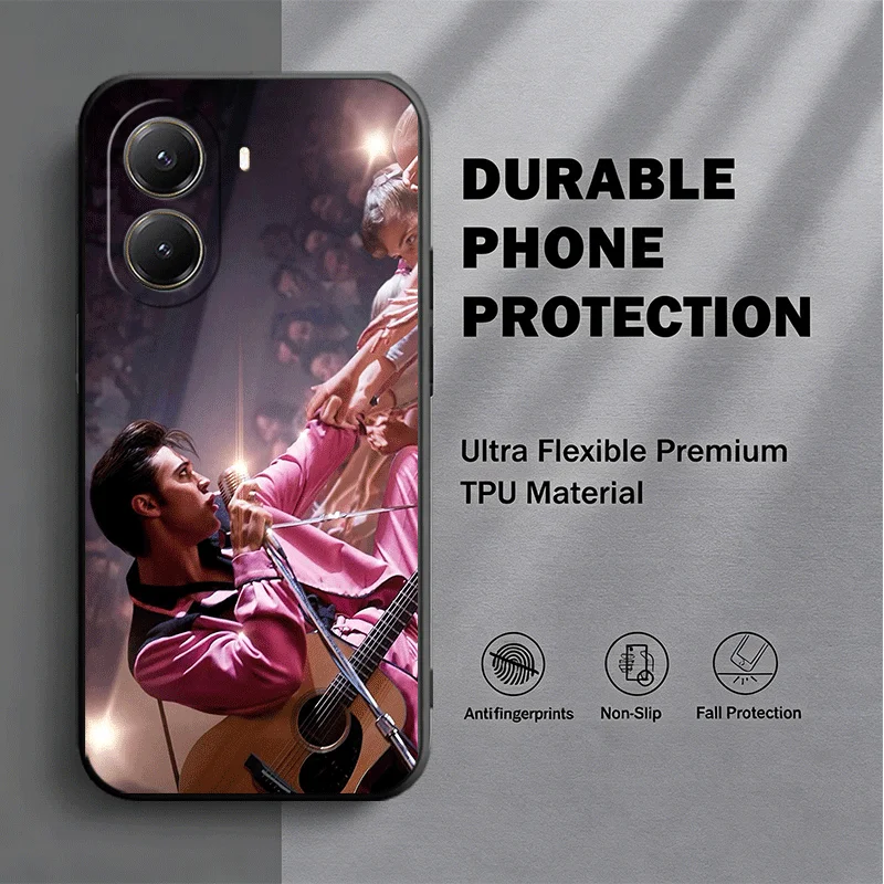 Мягкий чехол для телефона Xiaomi Poco M7 M8 X7 X8 Pro Max X5 X3 Singer E-Elvis P-Presley X6 M6 M5S F8 F7 Redmi 15 15C 14C 13C 15T 17T (art.: 3920dbaea36ec) - 3920dbaea36ec