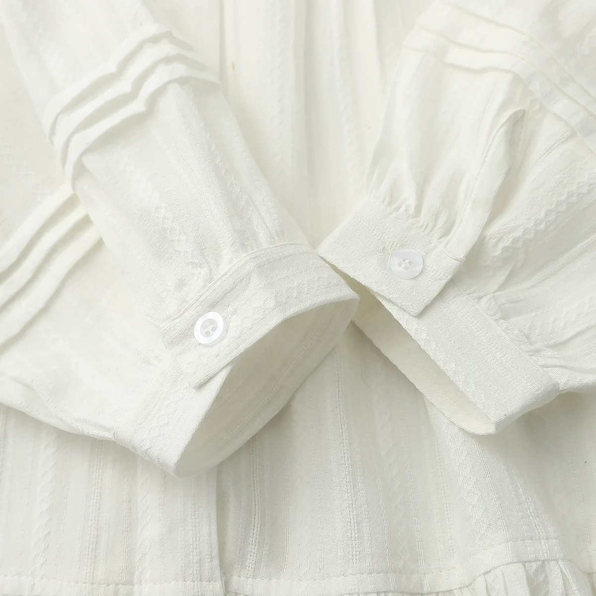 Новинка Весенняя хлопковая кружевная рубашка для женщин топы с круглым