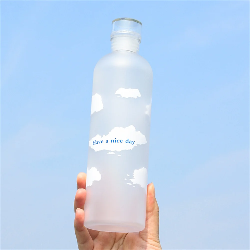 

Time Scale Cup Plastic Portable Scale Cup Drop-resistant High Color Value Gift Cup Girl Sports Water Bottle High Quality