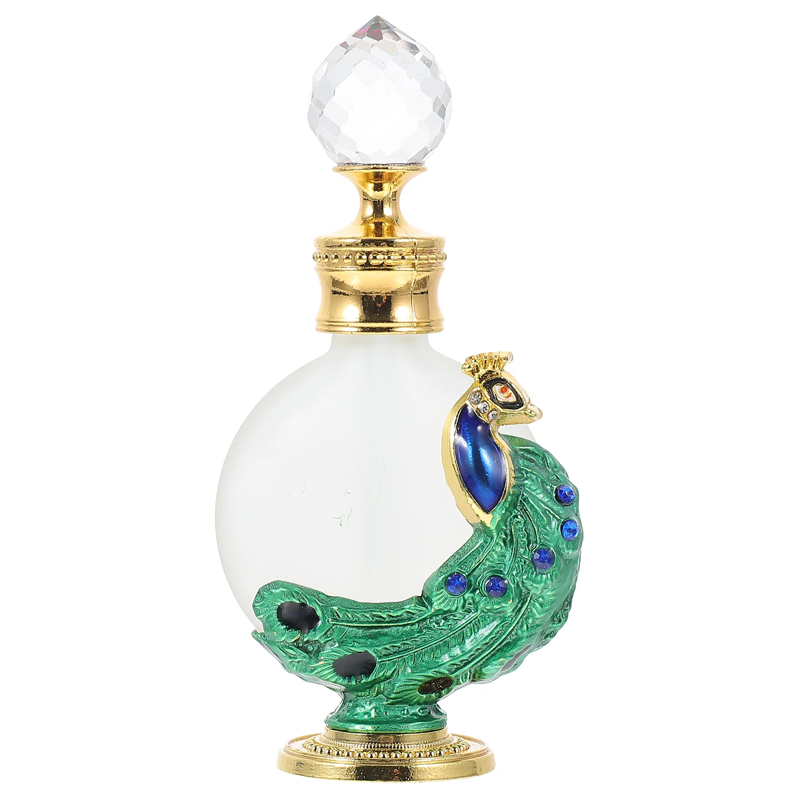 

Glass Perfume Vial Vintage Decor Empty Bottles Scent Pump Case Aroma Container Dispenser