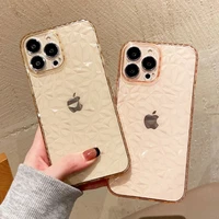 case for iphone 13 pro max 13pro 3d diamond shockproof bumper tpu phone cover for iphone 11 12 pro xs max x xr 7 8 plus cases