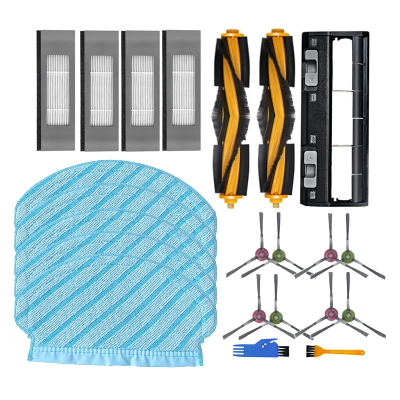 

Сменный фильтр для пылесоса Ecovacs Deebot OZMO 920 950 T5, крышка основной щетки, боковая щетка, насадка на швабру, тканевые запасные части