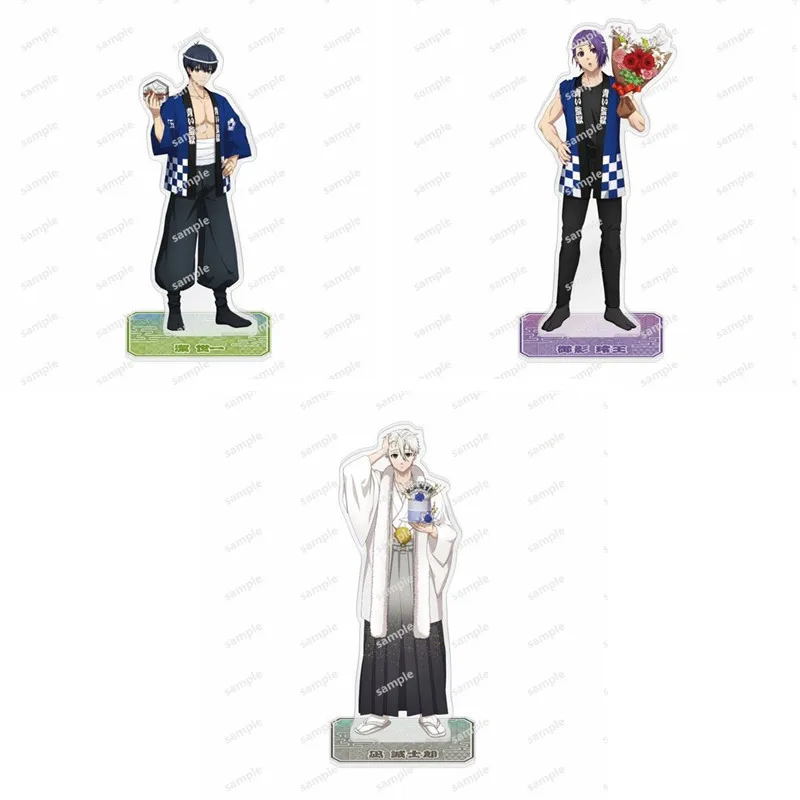 

15CM Anime BLUE LOCK Figure Isagi Yoichi Seishiro Nagi Acrylic Stands Reo Mikage Character Model Desk Decor Fans Collection Gift