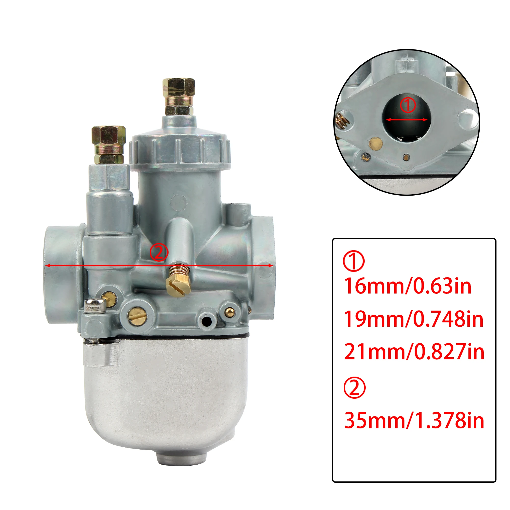 Карбюратор для мотоцикла Simson S50 S51 S70 карбюратор Vergaser мотокросса BVF 16N1-11 KR51 SR50 Carby 16