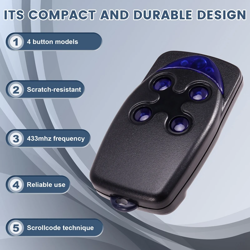 Пульт дистанционного управления для гаражных ворот FLO 433 МГц