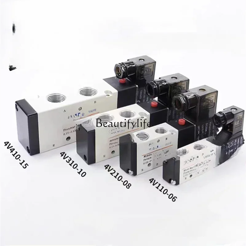 Электромагнитный клапан 4v410-15 24 В постоянного тока 220 переменного