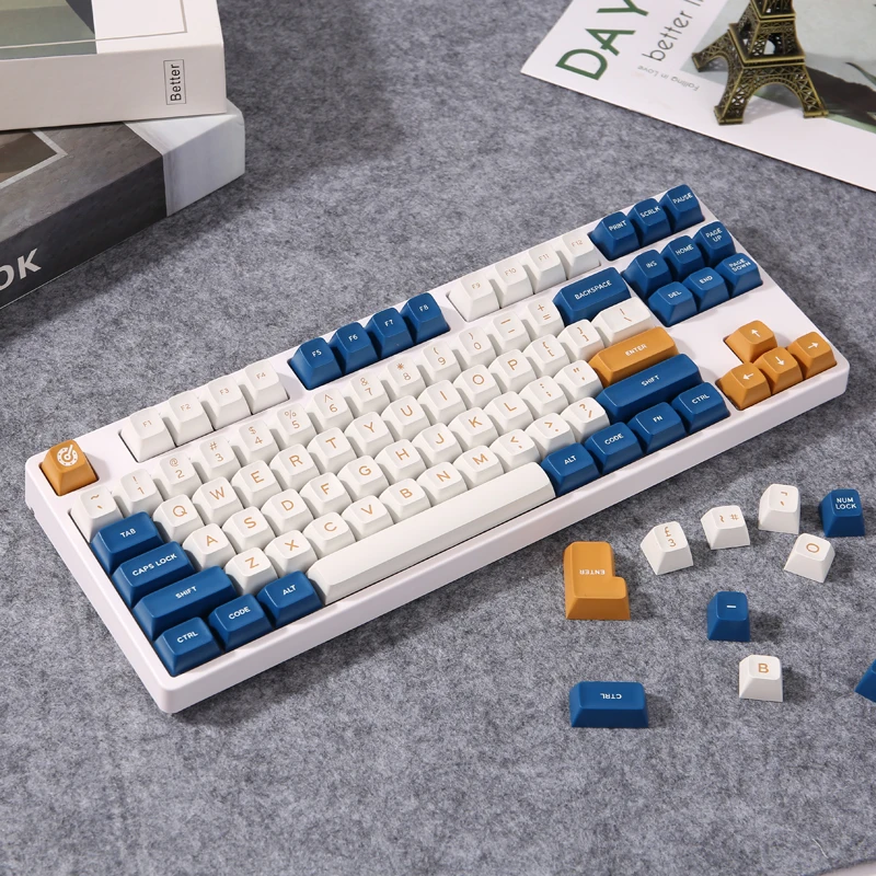 

SA Profile Keycaps Whatsy 172 Pieces Key Caps for Full/TKL/ 60 65 75 80 96 Percent 1800 Mechanical Keyboard With 7U Space Key