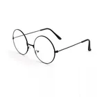 Лидер продаж, круглые простые прозрачные очки, ультралегкие металлические декоративные прозрачные очки, оптические оправы для очков по рецепту