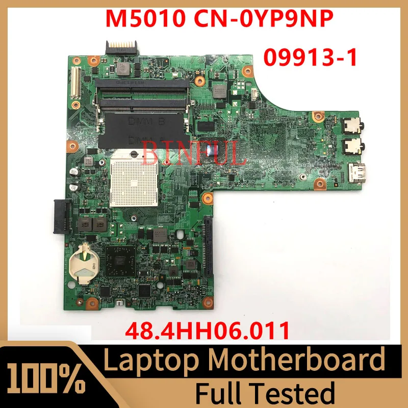 CN-0YP9NP 0YP9NP YP9NP материнская плата для ноутбука DELL 15R M5010 материнская плата 09913-1 48,4hh06. 011 DDR3 100% полностью протестирована, хорошо работает