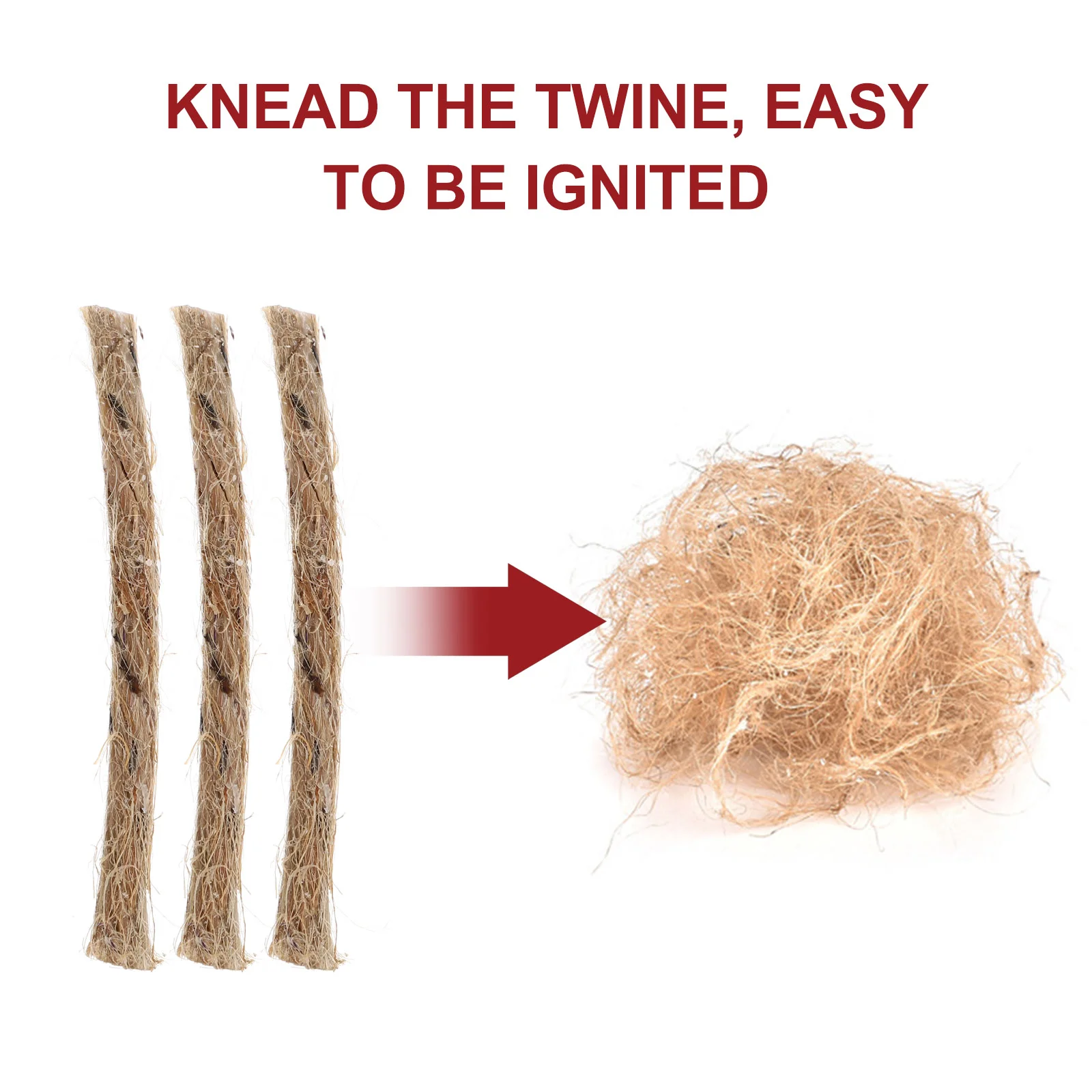 20 шт. инструменты для выживания в списке быстрая зажигалка стартовые веревки