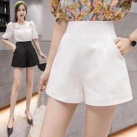 shorts female summer korean version of thin section high waist casual wide leg shorts womens shorts woman clothes