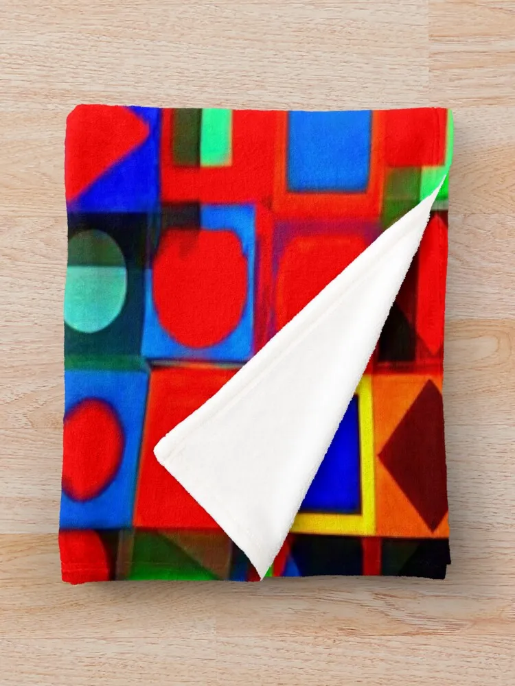 Victor Vasarely - Folklore 1963 пледы лохматое теплое зимнее одеяло модные одеяла для детской