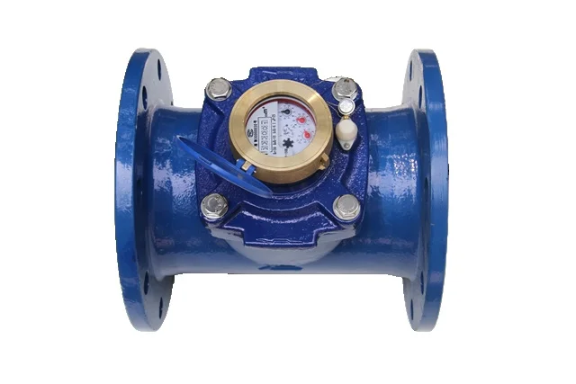 DN50 до DN300 Фланцевое соединение сухого типа Турбинный счетчик воды Woltman