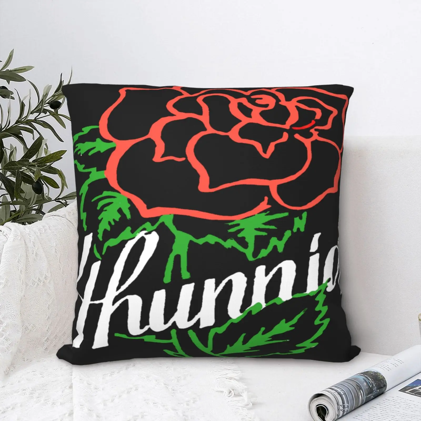 Наволочка-наволочка для подушки Yg 4 hunзаполненная кремом Роза Merch наволочка наволочки Черные Декоративные подушки для кровати наволочка аниме