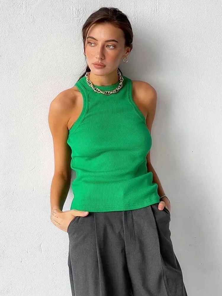 Однотонное базовое боди с высоким воротником y2k пикантное зауженной талией и