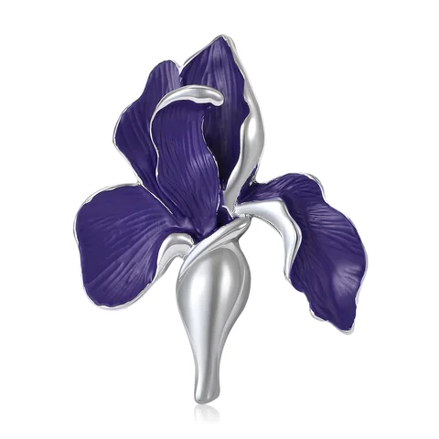 Beaut&Berry эмалированная брошь орхидея