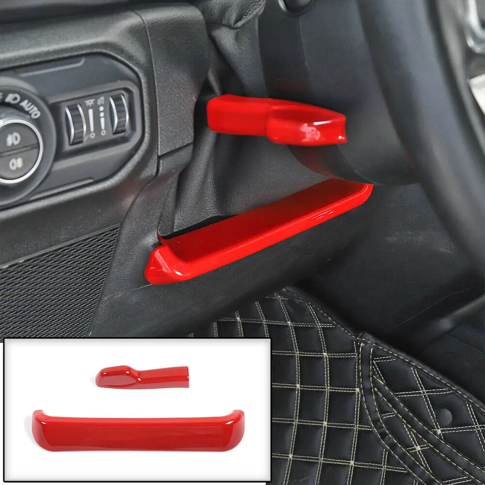 

Наклейки на руль Jeep Wrangler JL & JT 2018, 2 шт.