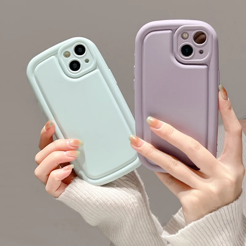 

Luxury Cute Matte Anti Glare Soap Shell Shockproof Case For iPhone 14 13 12 11 Pro XS Max XR X 14PLUS 13PRO Silicone Soft Cover