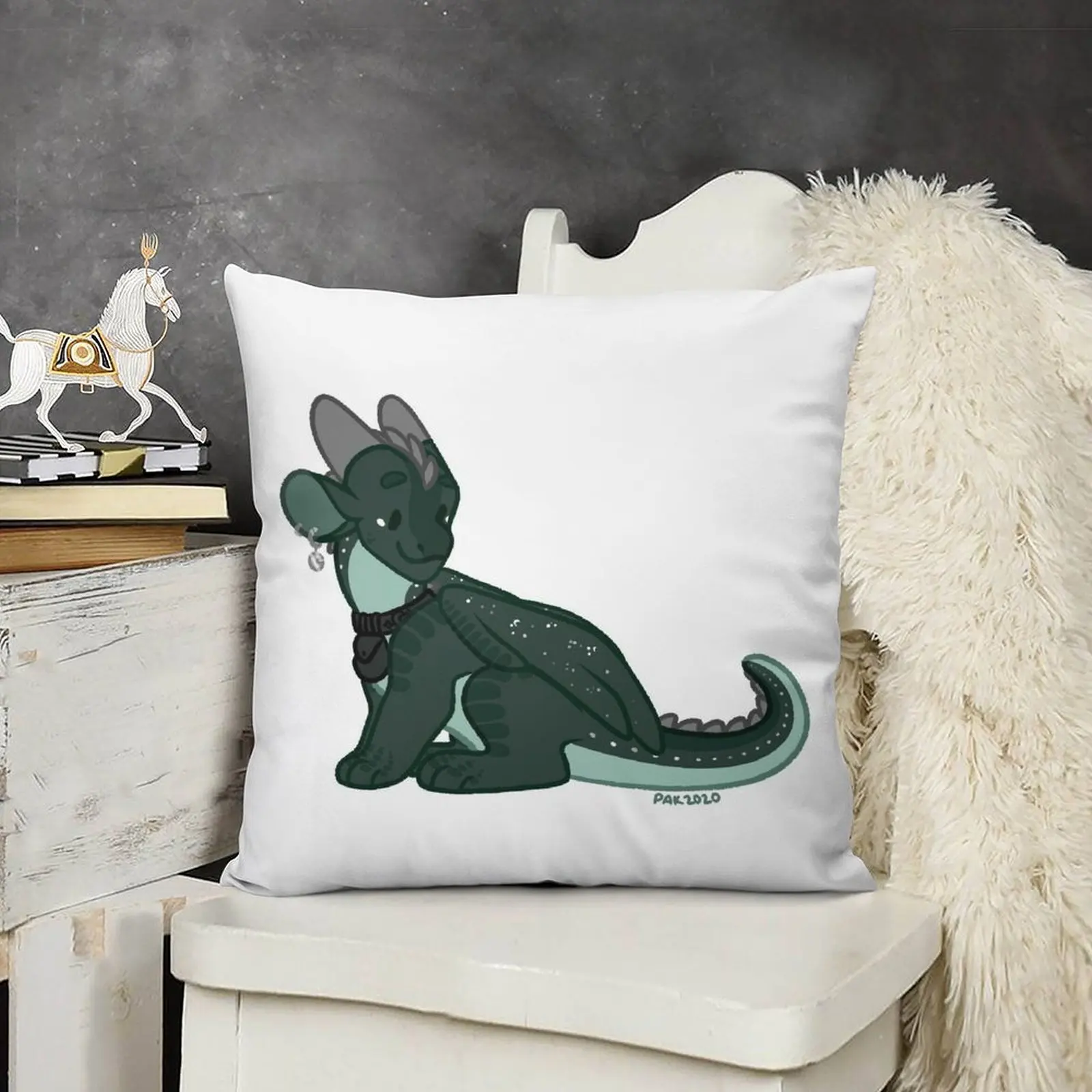 Подушка Moonwatcher - WOF Wings of Fire роскошная диванная подушка наволочка Рождественская