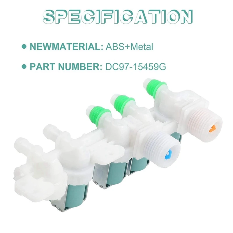 DC97-15459G клапан водозаборника для SAMSUNG заменяет AP5623056 PS4220861 EAP4220861 3276197 WA456DRHDSU WA48J7700AW