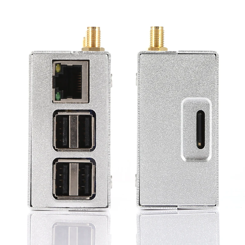 Ceny Duplex MMDVM Hotspot W/powłoka Ze Stopu Aluminium Kolorowy Ekran Obsługujący C4FM/DMR/DSTAR P25 Z Raspberry Pi 1B +