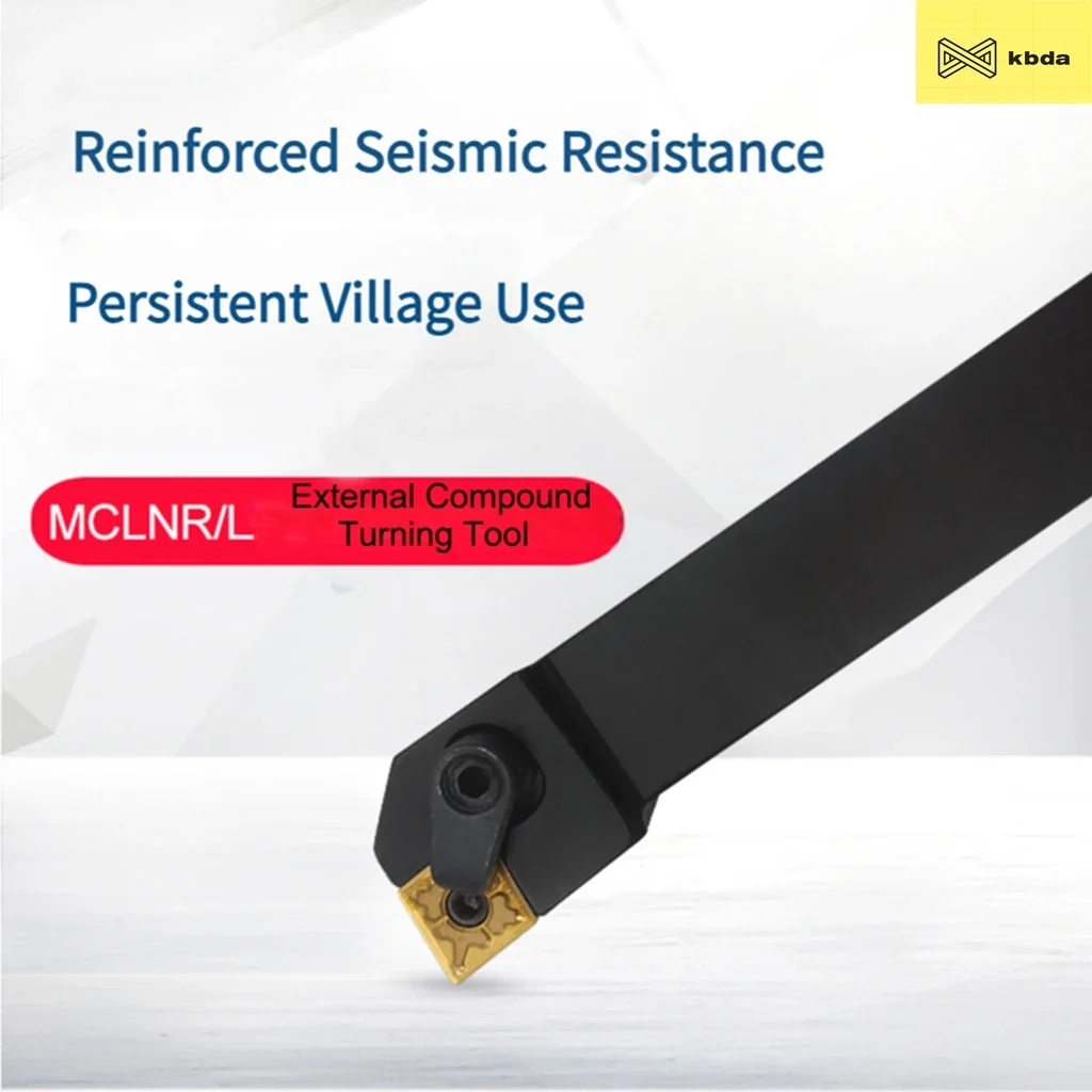 KBDA держатель для токарного инструмента с ЧПУ Угол 95 MCLNR/L MCLNR1616H12 MCLNR2020K12 MCLNR2525M12