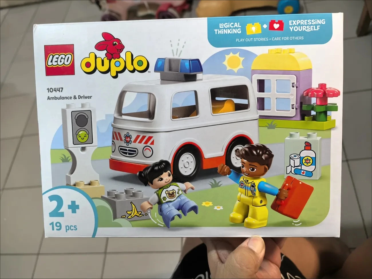 LEGO ®   DUPLO ®   Скорая помощь и водитель (10447) Игрушка для детей дошкольного возраста от 2 лет, 19 шт. (art.: 3920cf41e375c) - 3920cf41e375c