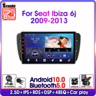 Srnubi Android 10 автомобильное радио для Seat Ibiza 6j 2009 2010 2011 2012 2013 мультимедийный видеоплеер навигация GPS 2 Din Стерео DVD