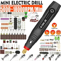 mini drill electric mini grinder set drill usb charging rotary tools with engraving accessories kits for diy grinding polishing