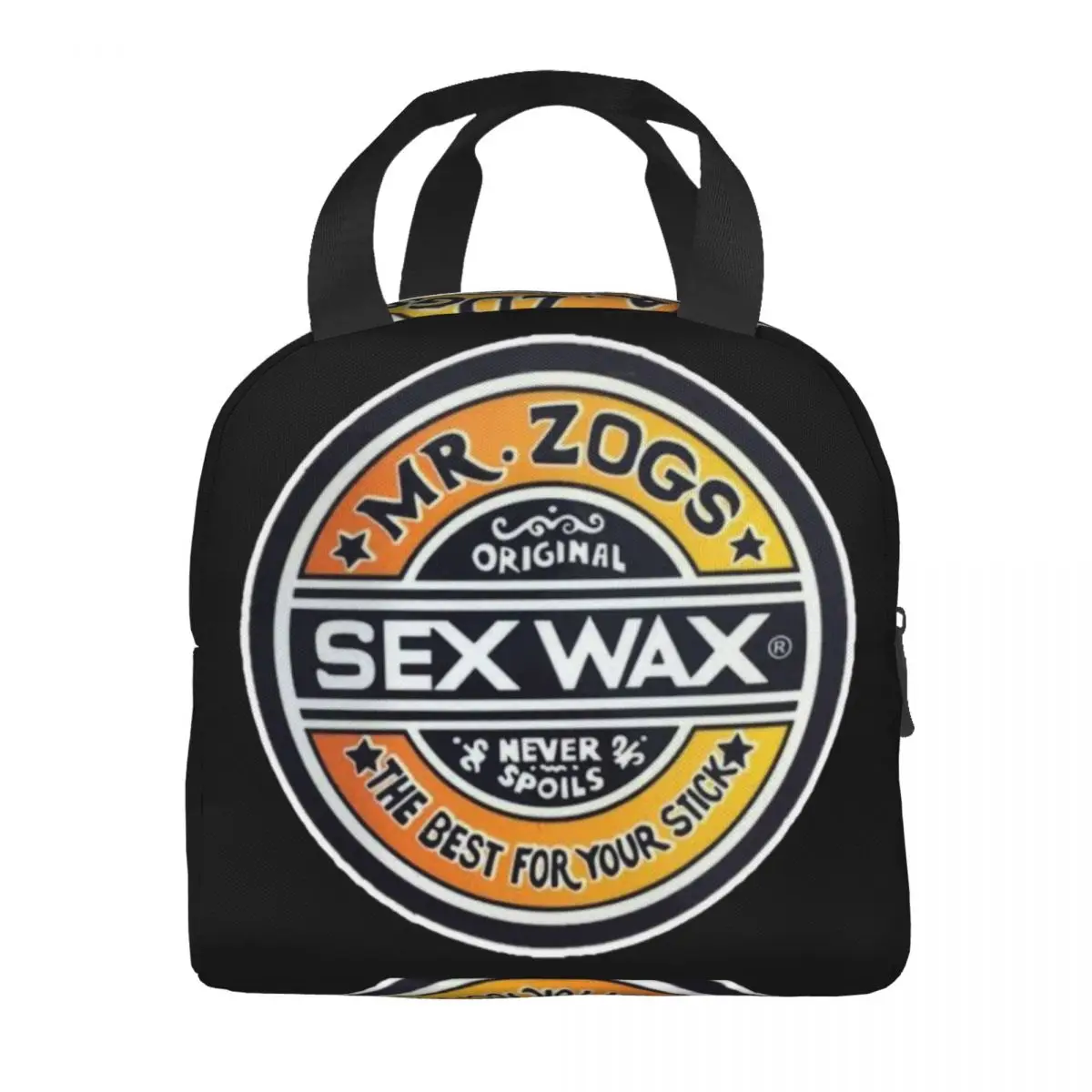 Пользовательские Mr Zogs Surfing секс-восковая изолированная сумка для обеда кемпинга