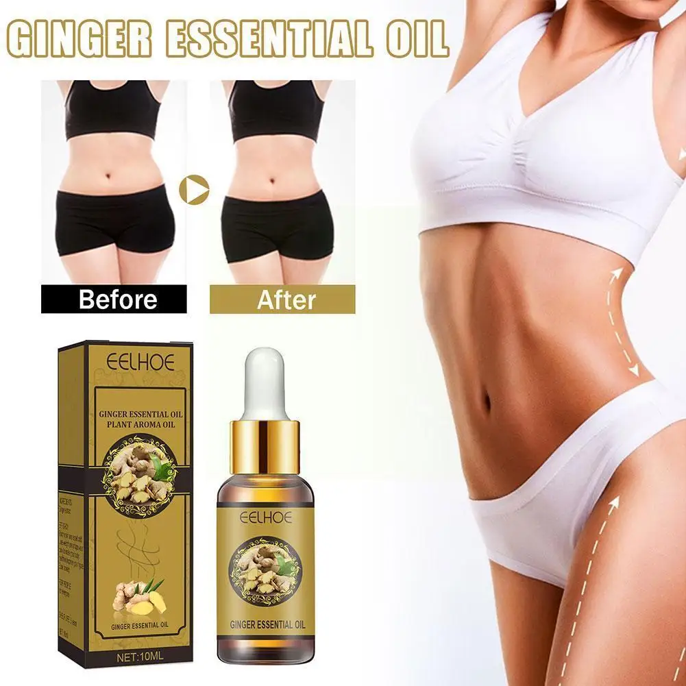 

Ginger Slimming Essential Oils Losing Weight Cellulite Beauty Massage Oil Body Fat Remover Care Burning Firm Hair Sc C8x7
