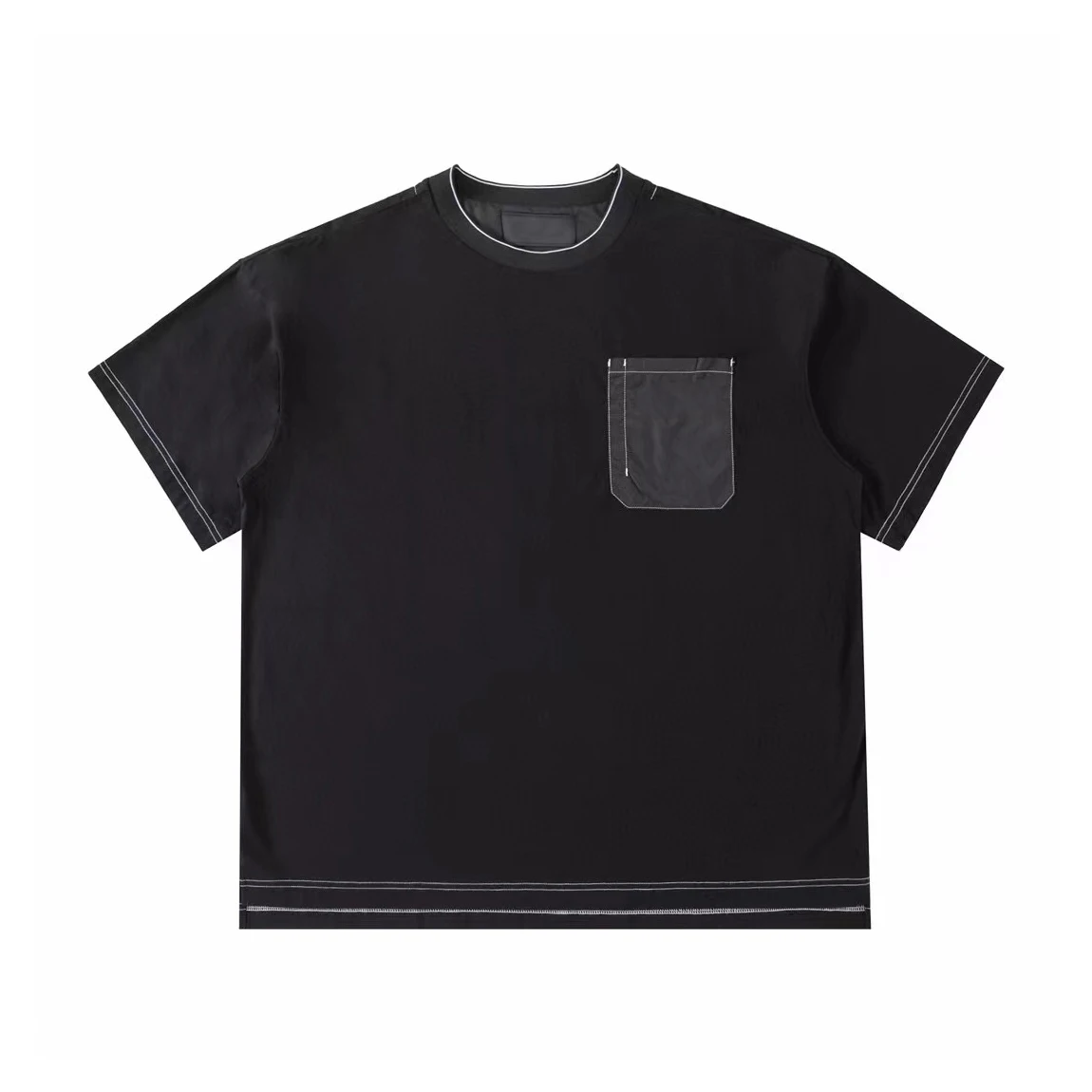 

EDGO Pocket Collar Short Sleeve T-Shirt #edgo3227