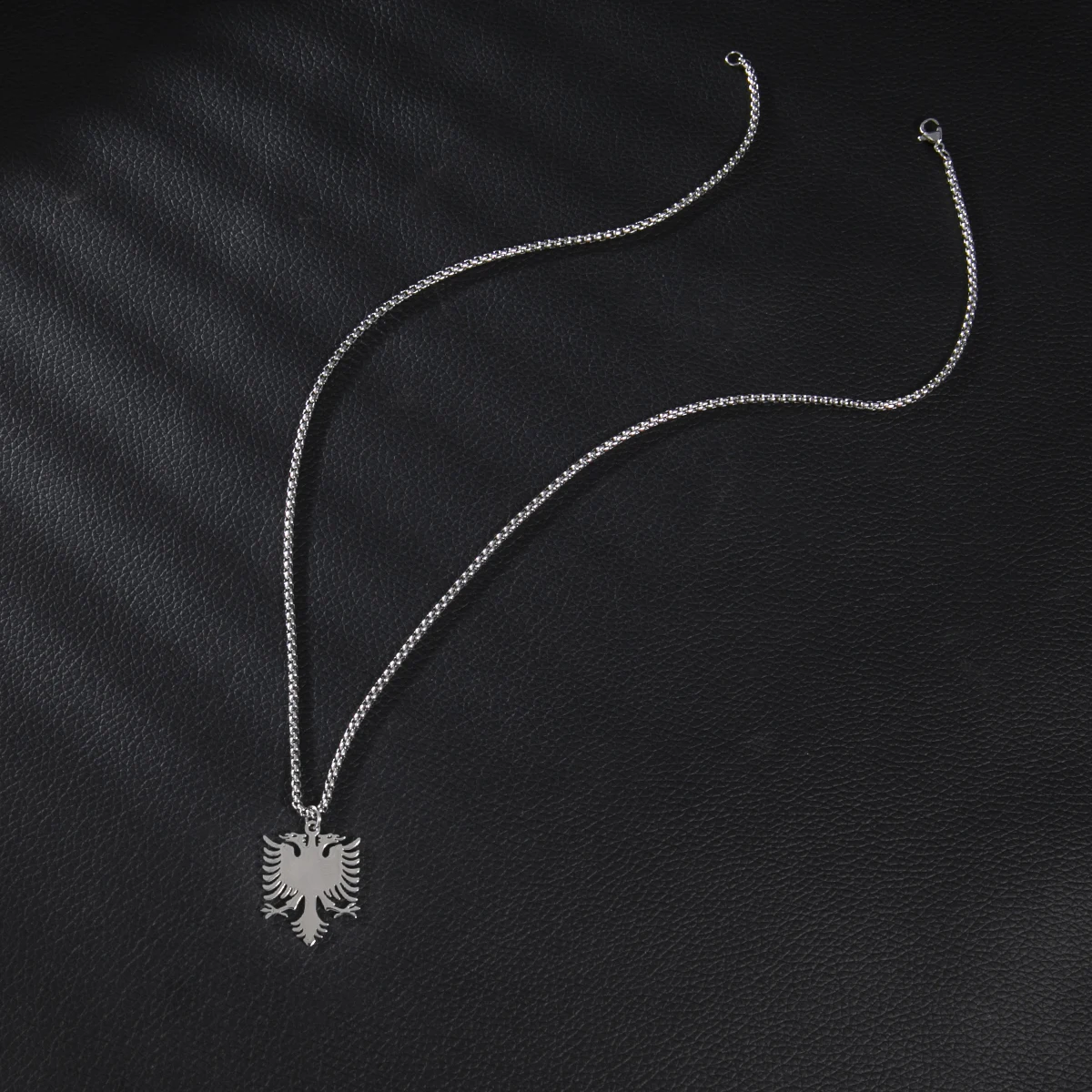 Подвеска в виде албанского Орла для мужчин украшение из нержавеющей стали стиле