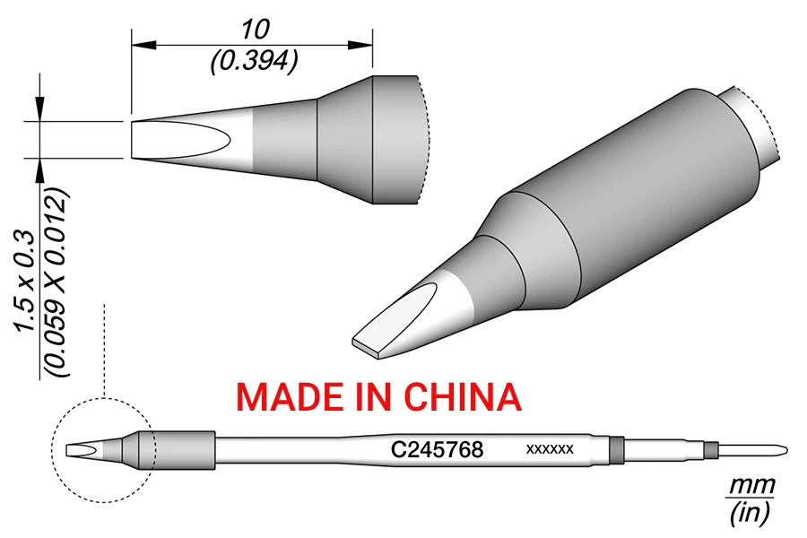 

Сварочные наконечники YUANPIN C245