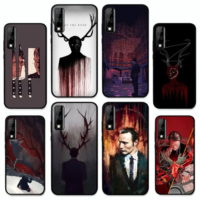 

Hannibal Phone Case for Huawei Y 6 9 7 5 8s prime 2019 2018 enjoy 7 plus