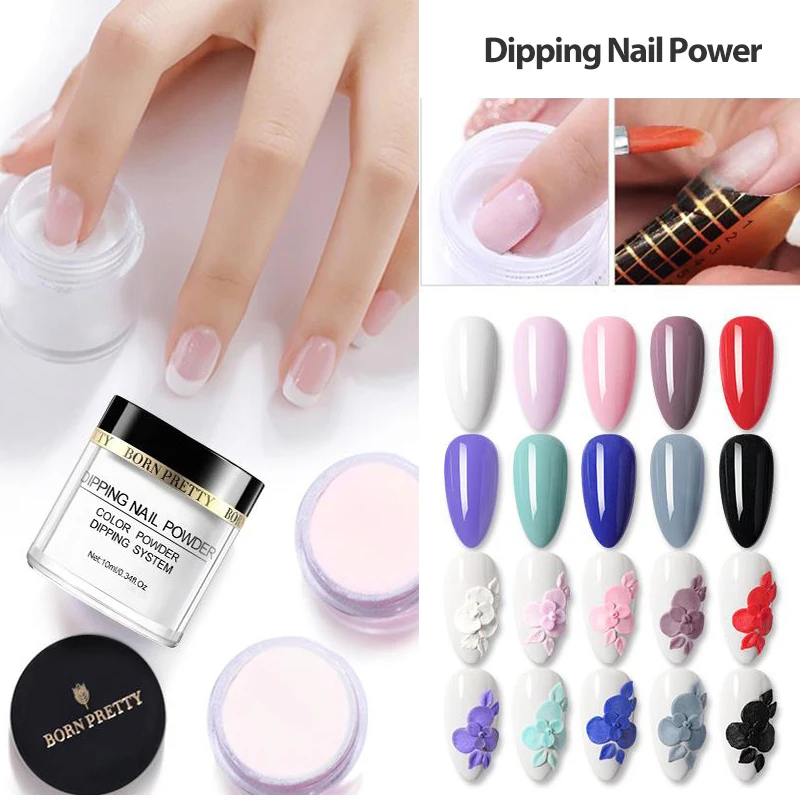 

Порошок для ногтей BORN PRETTY, 10 мл, натуральная сухая акриловая пудра, не требует лампы для маникюра и ногтевого дизайна