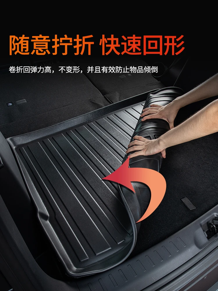 For modification of BYD Atto3 TPE waterproof car boot pad 2022-2023 model