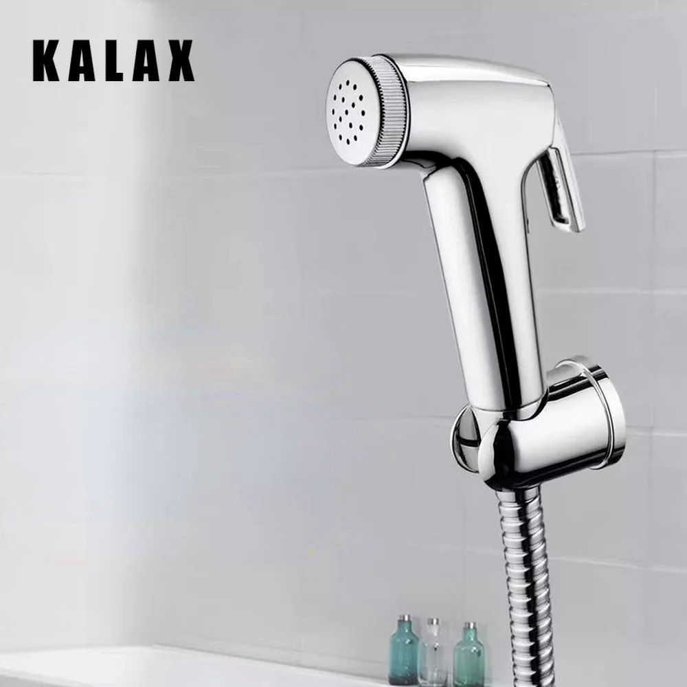 1Pc ABS Bidet Sprayer Nozzle Toilet Flushing Device Handheld Shower Toilet Washer Cleaning Shower Women Bathroom Accessories