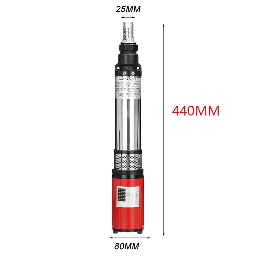 Солнечный водяной насос 300 Вт 24 В постоянного тока подъемная головка скорость